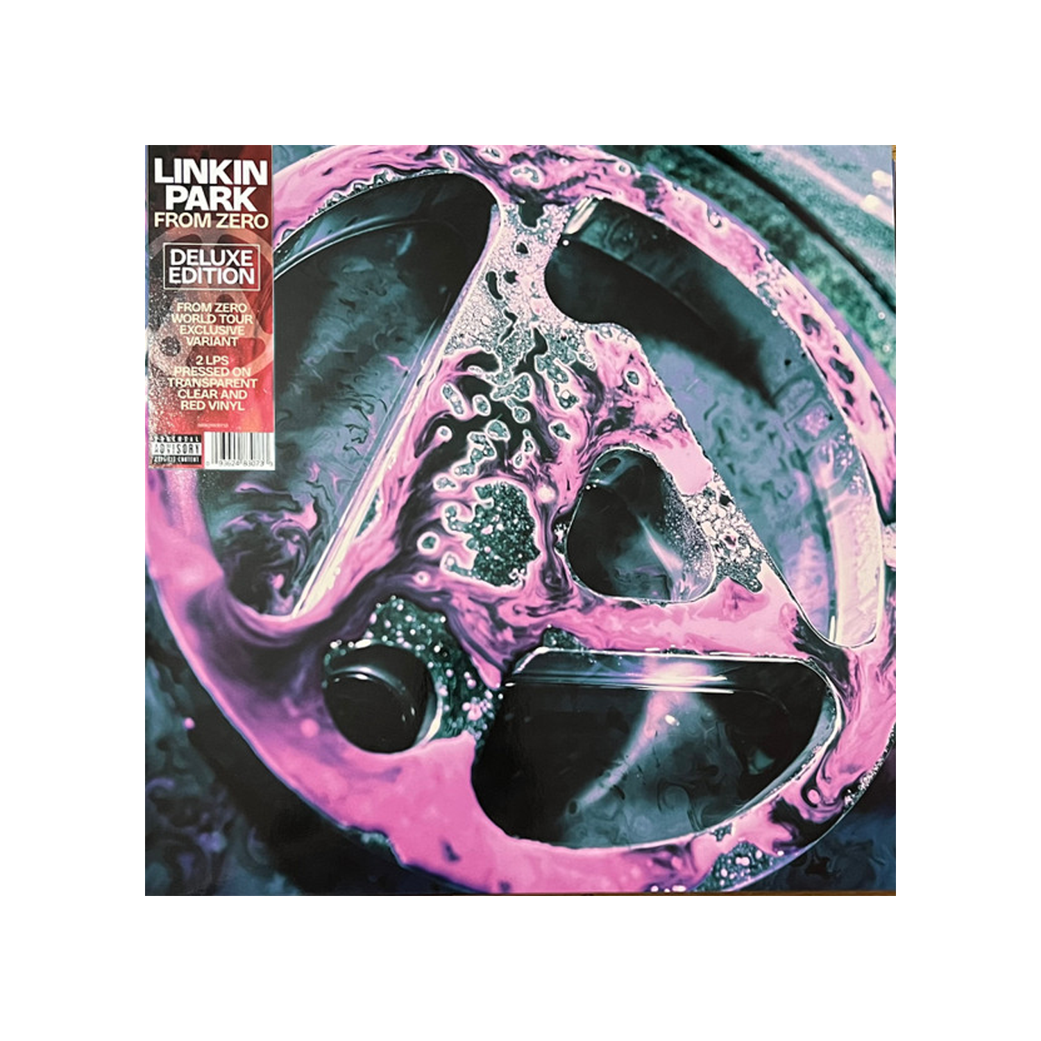 From Zero Transparent Clear & Red 2LP – Linkin Park AU