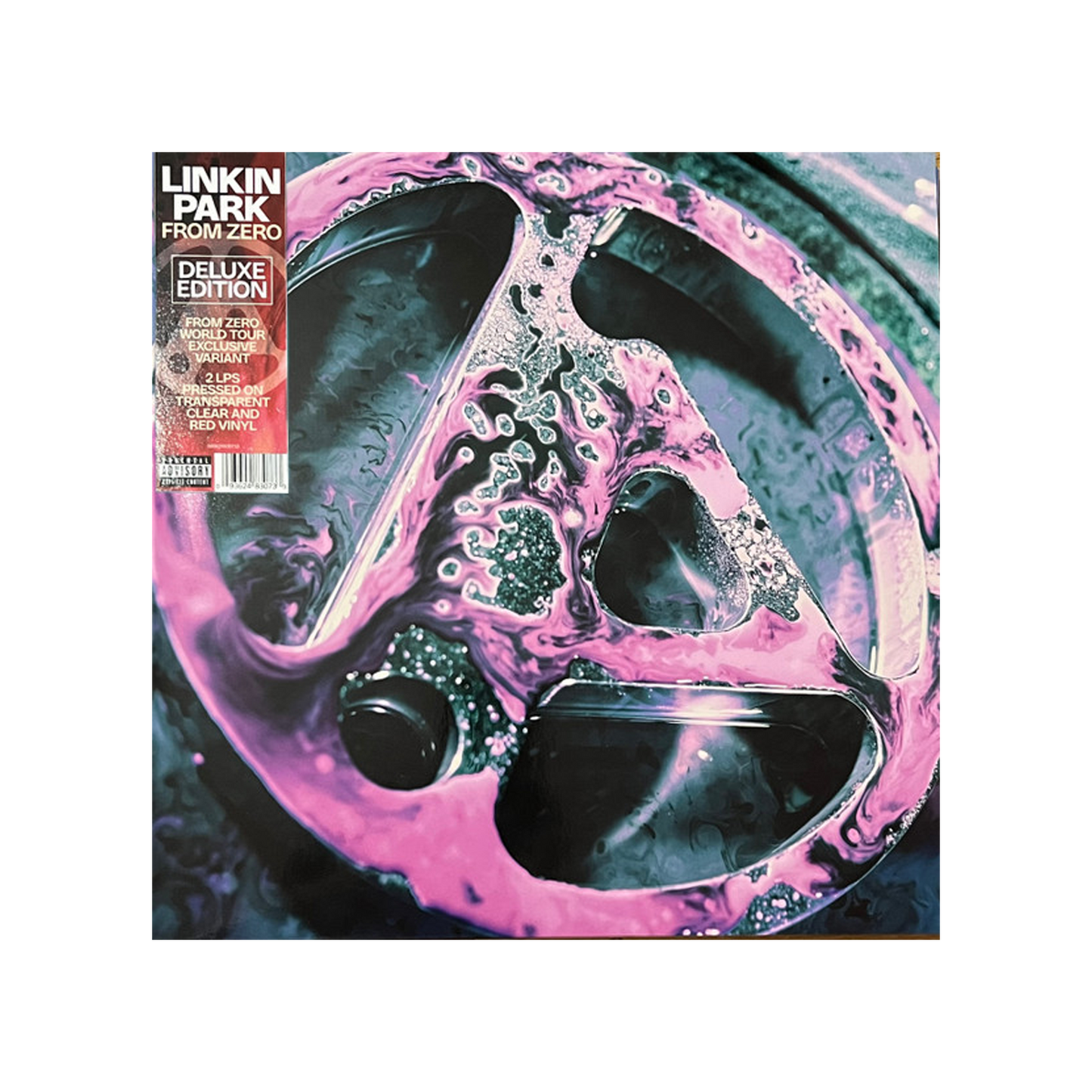 From Zero Transparent Clear & Red 2LP