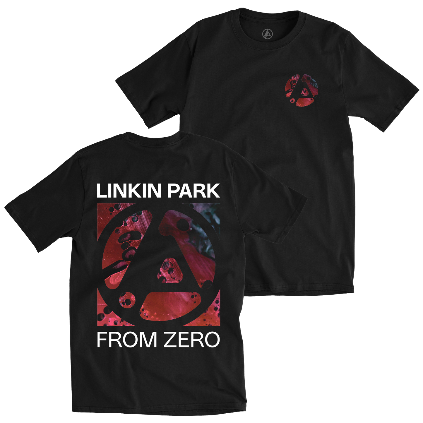 From Zero Texture Black Tee