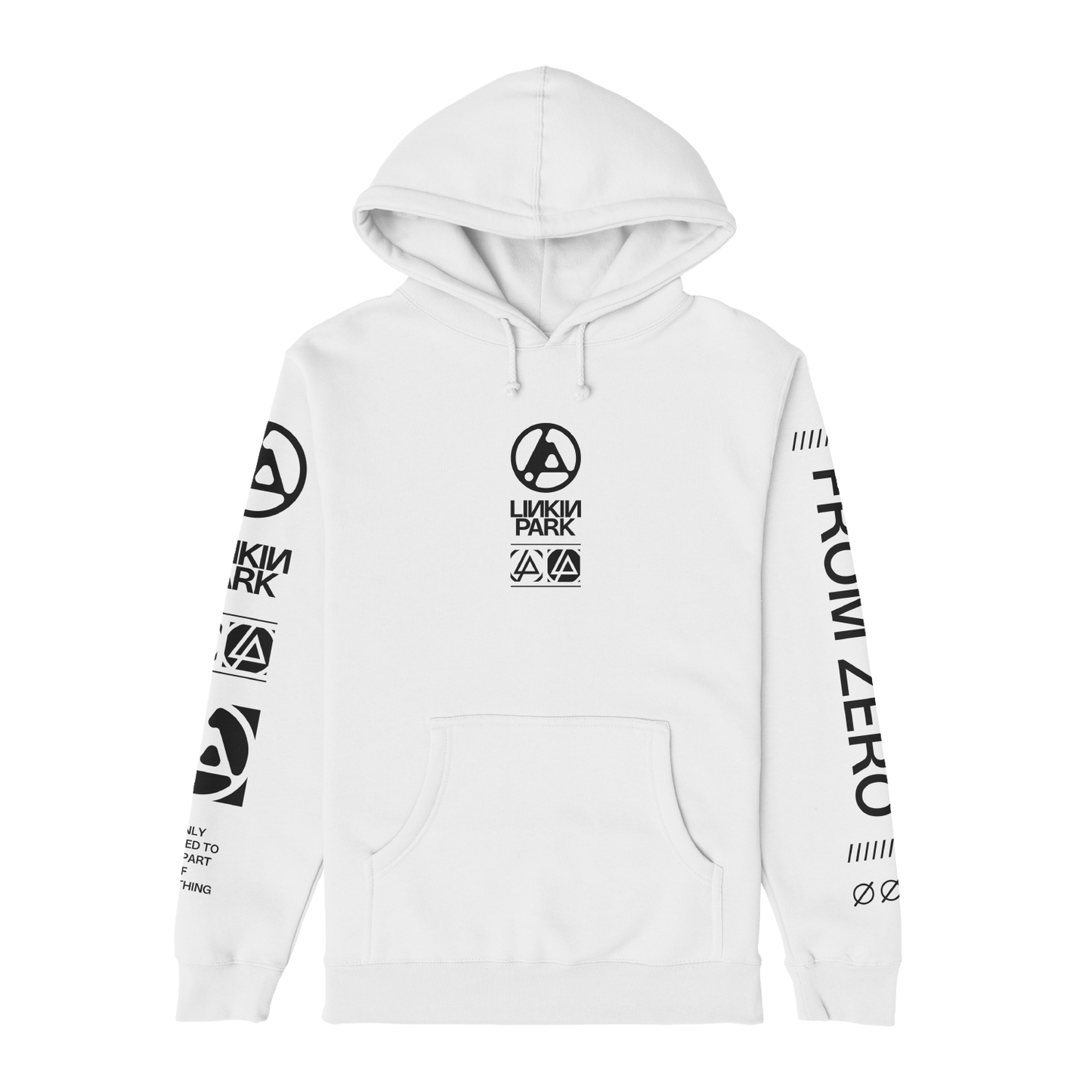 FZ White Pullover Hoodie