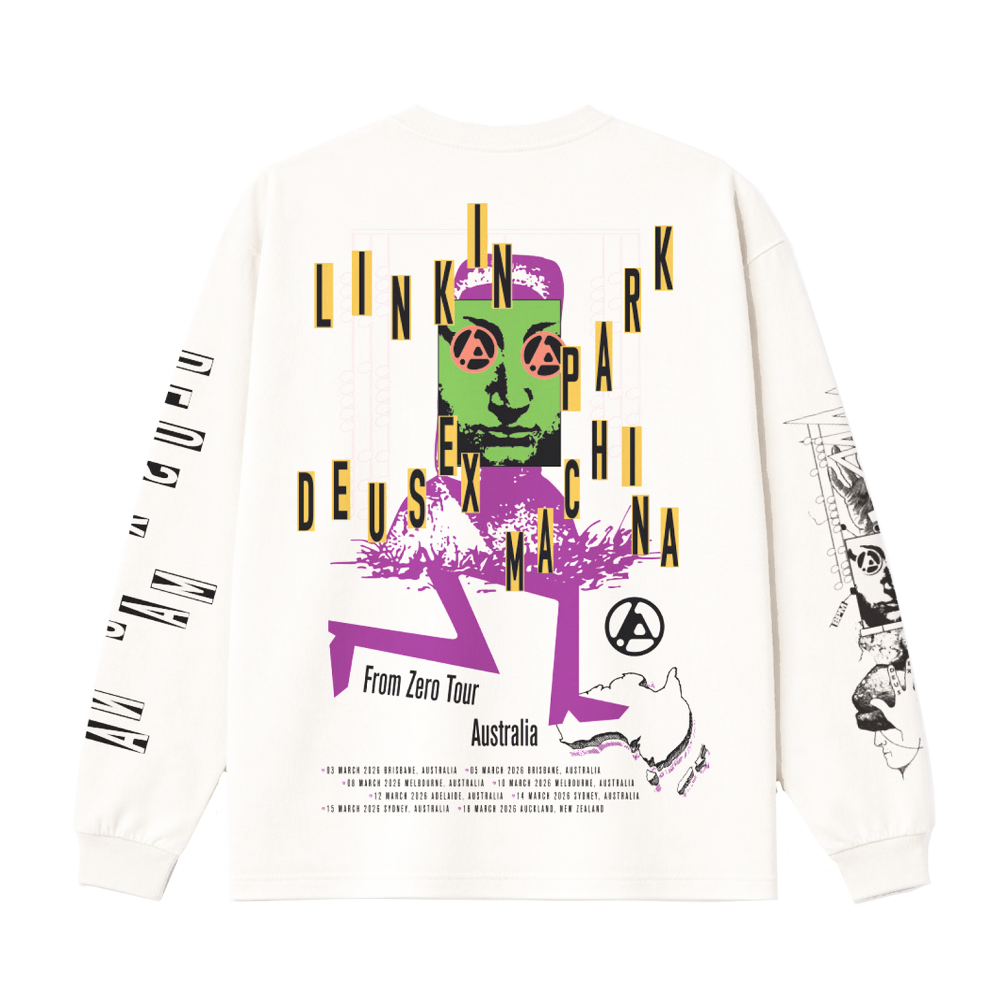 Deus White Longsleeve