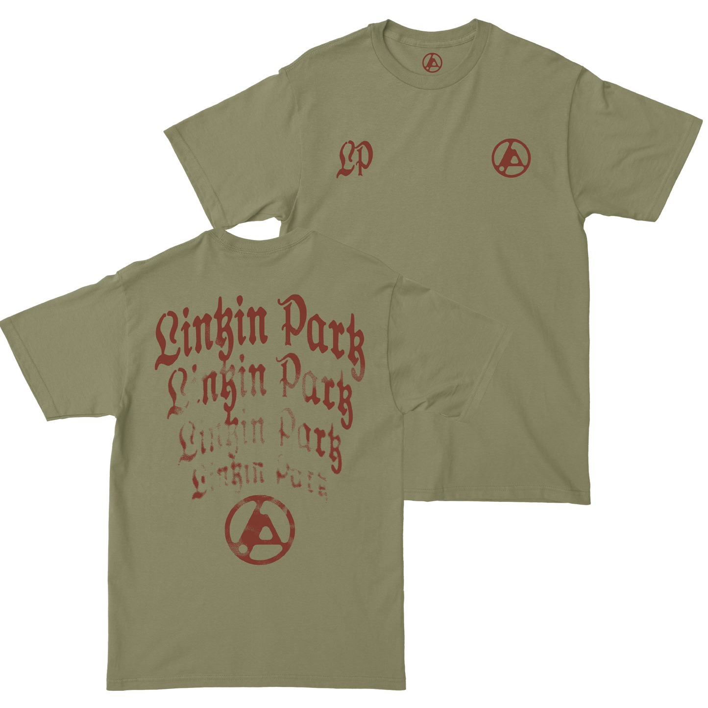 Arch Repeat Light Olive Tee