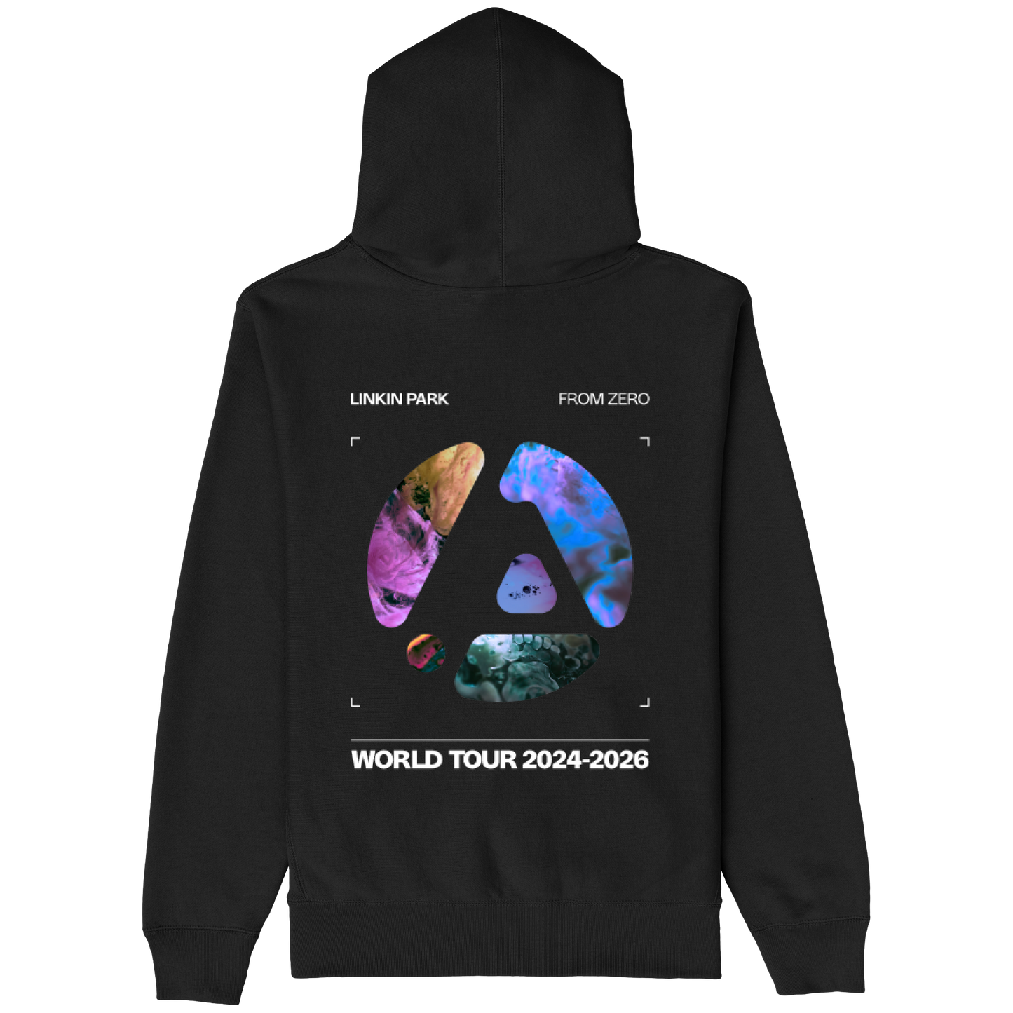 From Zero 2026 Black Zip Hoodie