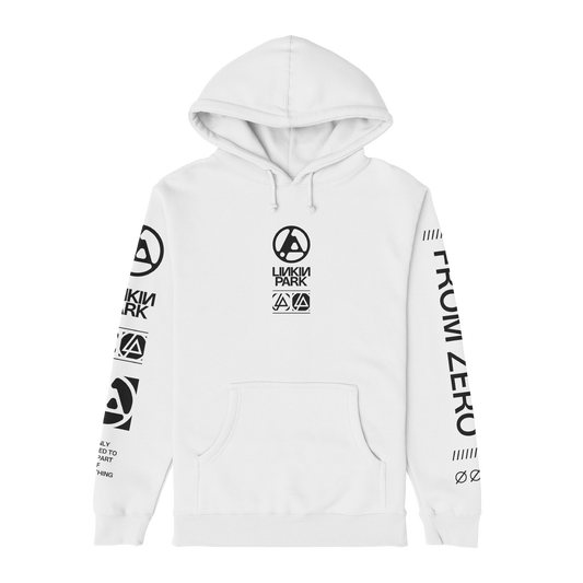 FZ White Pullover Hoodie