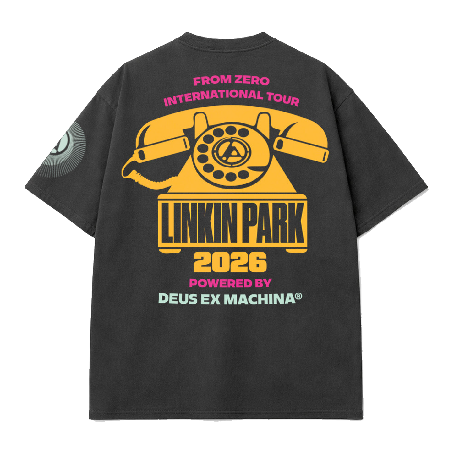 Deus Web Exclusive Black Washed Tee